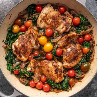 Turkish Chicken with Bulgur and Feta