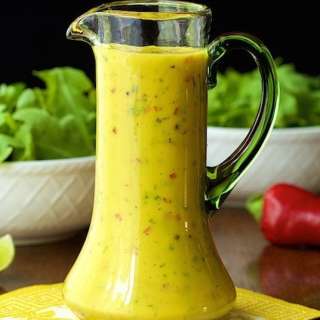 Sweet and Spicy Mango Salad Dressing