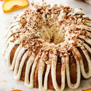 Peach Cobbler Pound Cake