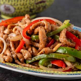 Black Pepper and Vinegar Pork Stir Fry