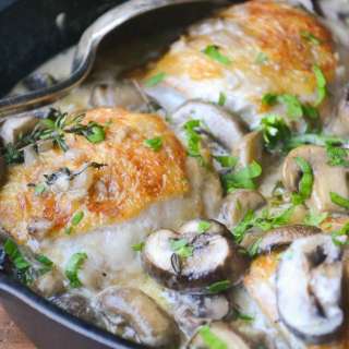 Chicken Thighs Marsala