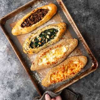 Pide (Turkish Flatbread Pizza)