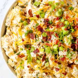 Loaded Potato Salad with Ranch Dressing