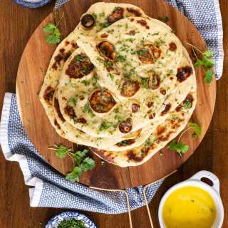 One-Bowl No-Mixer Homemade Naan