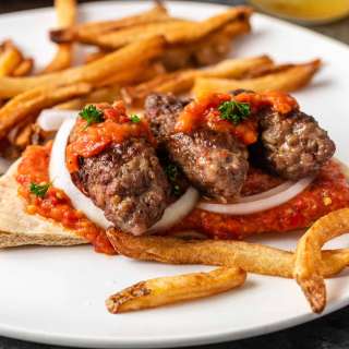 Grilled Balkin Sausage (Ćevapi)