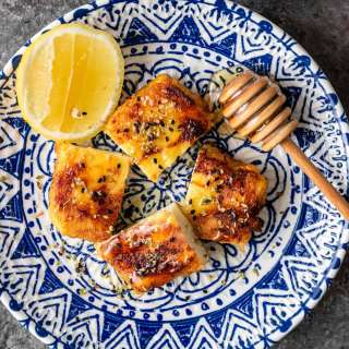 Saganaki (Greek Pan Seared Cheese)