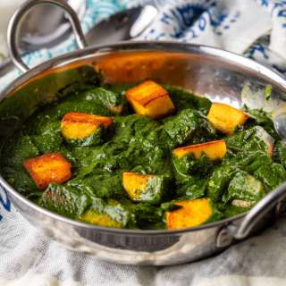 Palak Paneer (Spinach and Cheese Curry)