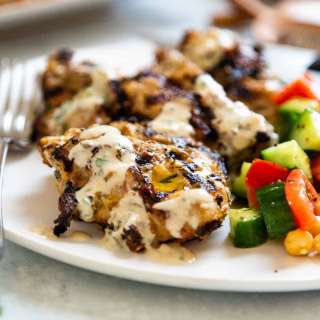 Grilled Tahini Chicken
