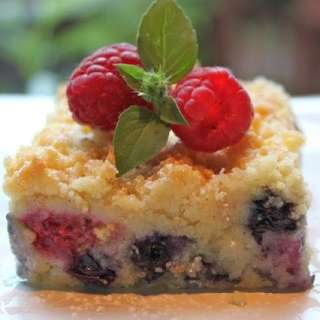 Austrian Raspberry Blueberry Shortbread