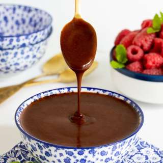 Ridiculously Easy Hot Fudge Sauce