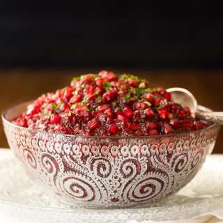 Easy Cranberry Pomegranate Sauce