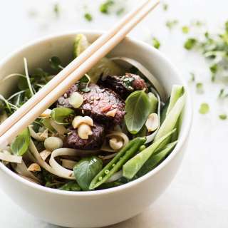 Steak Pad Thai Salad