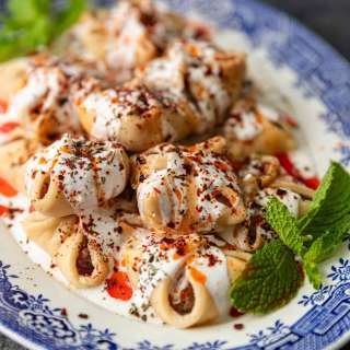 Turkish Dumplings (Manti)