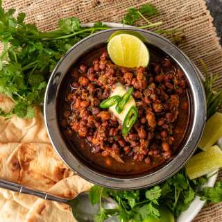 Kala Chana (Black Chickpea Curry)