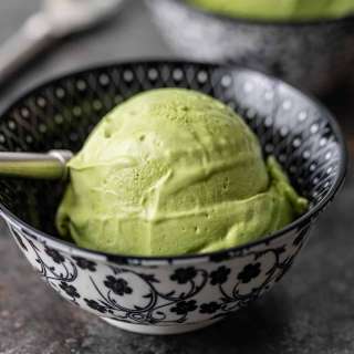Green Tea Ice Cream (No Churn)