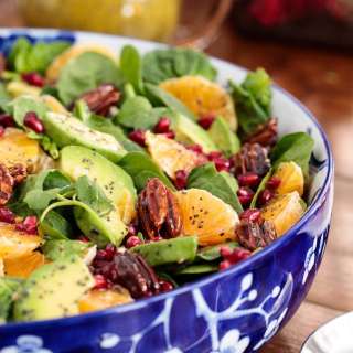 Clementine Avocado Salad with Honey Poppyseed Dressing