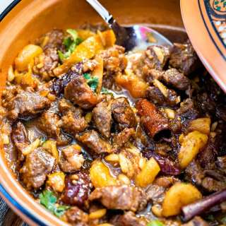 Lamb Tagine with Apricots