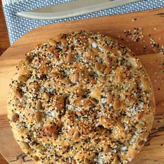 Ridiculously Easy Seeded Focaccia Bread
