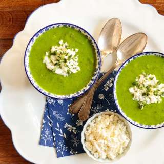 Fresh Pea Ham Soup