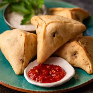 Meat Fatayer (Lebanese Hasweh Hand Pie)