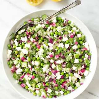 Chopped Cucumber Dill Salad