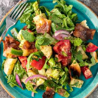 Fattoush Lebanese Bread Salad