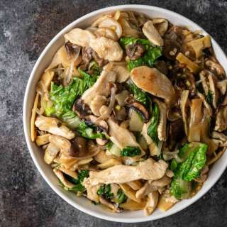 Moo Goo Gai Pan (Mushroom and Chicken Stir Fry)