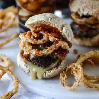 Meatloaf Sliders with Frizzled Onions
