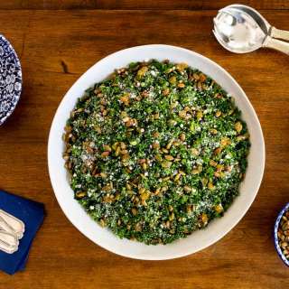Kale, Pepita, Pecorinno Salad