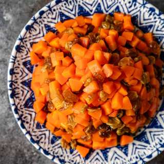 Moroccan Carrot Raisin Salad