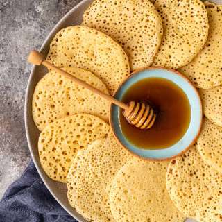 Moroccan Pancakes (Baghrir)