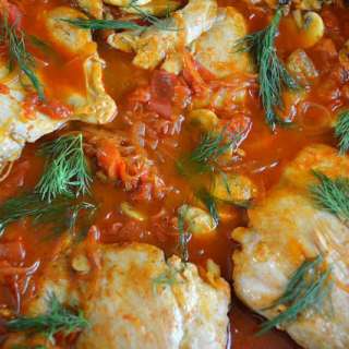 Chicken Paprikás