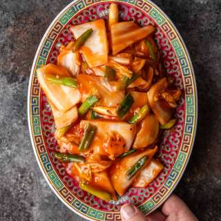 Hot and Sour Cabbage Stir Fry