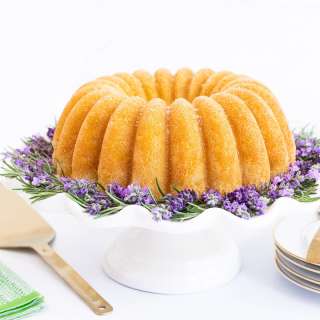Ridiculously Easy Sugar-Glazed Riccotta Bundt Cake