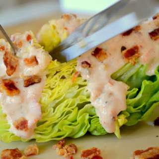 Hearts of Lettuce with Thousand Island Dressing