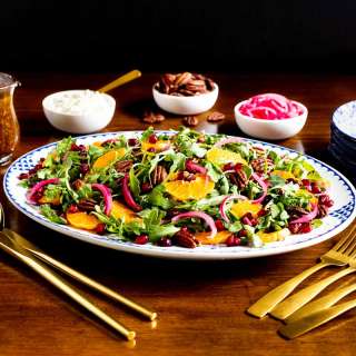 Clementine Arugula Cranberry Salad
