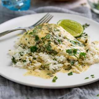 Thai Green Curry Halibut
