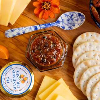 French Mandarin Fig Chutney (Chutney de Figues et Mandarines)