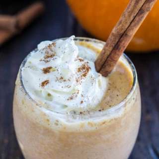 Pumpkin Pie White Hot Chocolate