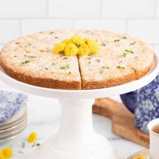 Ridiculously Easy Lemon Thyme Shortbread