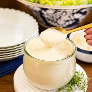 Ridiculously Easy Caesar Salad Dressing