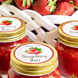 No-Fail, Super Easy Strawberry Freezer Jam