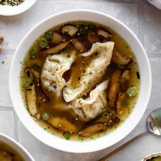 Embarrassingly Easy Potsticker Soup
