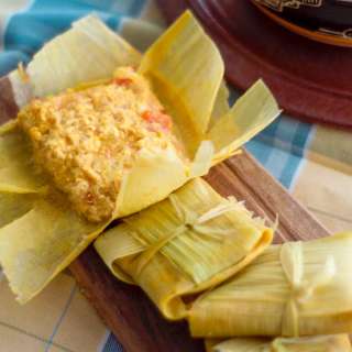 Humitas en Chala