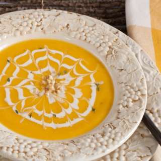 Butternut Squash Soup With Toasted Cashews