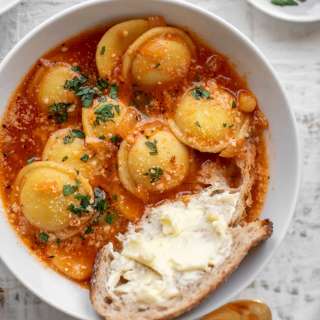 Quick & Easy Ravioli Soup