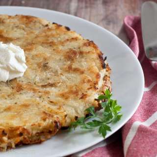 Swiss Potato Rosti with Salt and Vinegar
