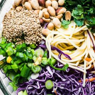 Spicy Thai Spaghetti Salad