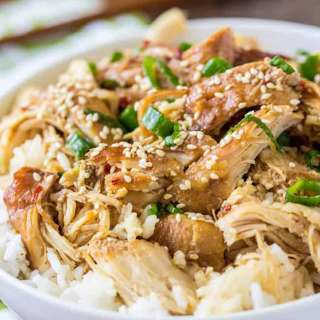 Slow Cooker Asian Glazed Chicken