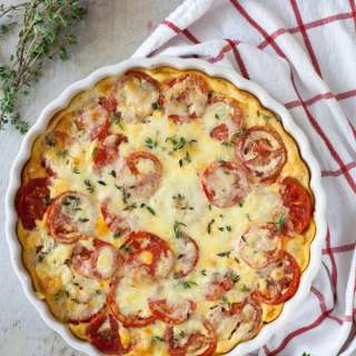 Cheese and Tomato Tart